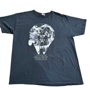 Hot Topic Star Wars Millennium Black Shirt XL